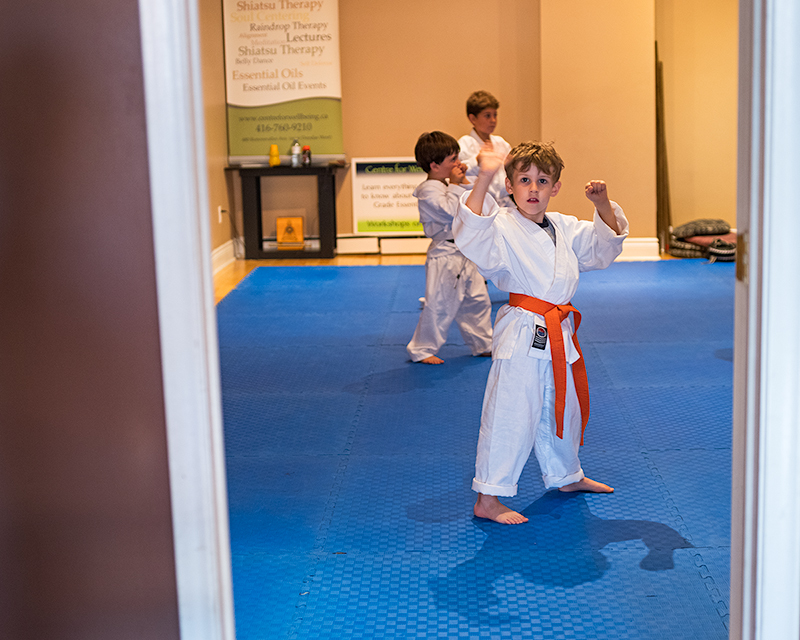 . . .  from Karate Class