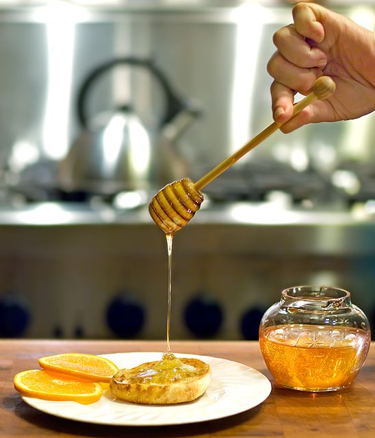 Honey and English Muffin
