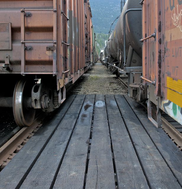 Train at the station