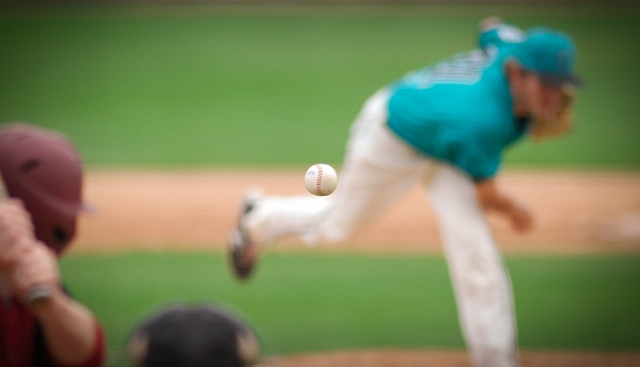 baseball bokeh