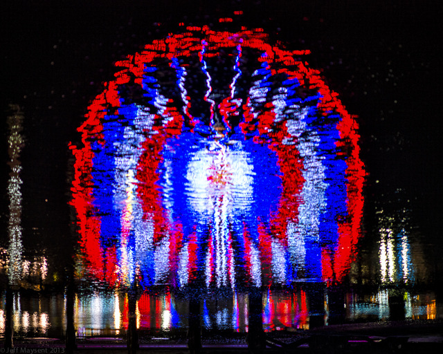 Red, White and Blue Reflections