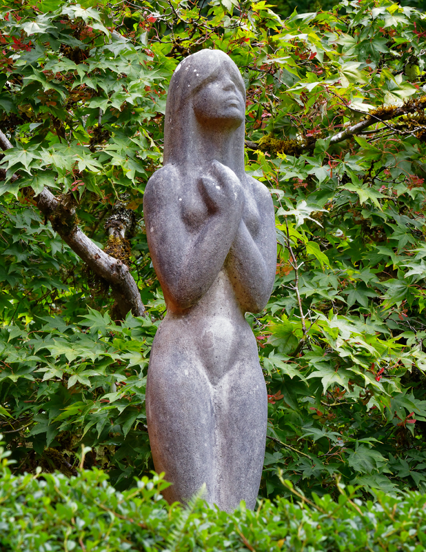 Lady in the Garden
