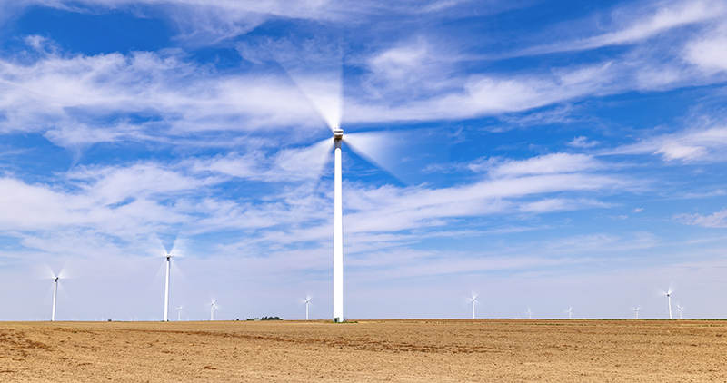 Kansas wind turbines