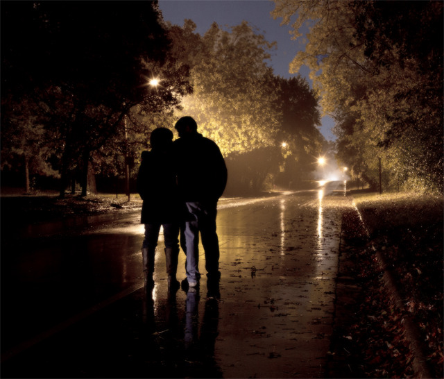 is a walk in the rain