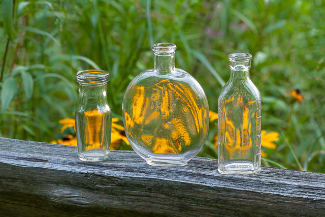Stained Glass Bottles