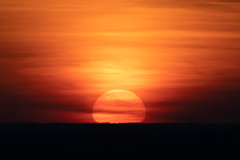 Cloud Streaked Sunset