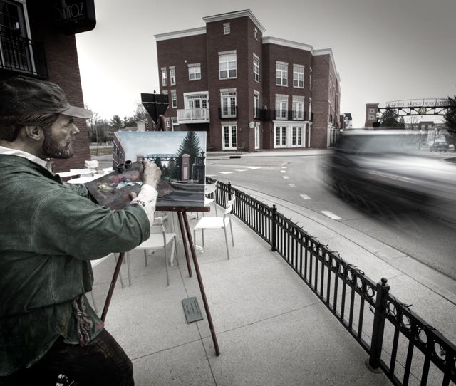 Local streetscape