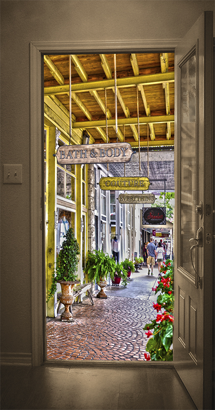 Shopping Right Outside My Front Door