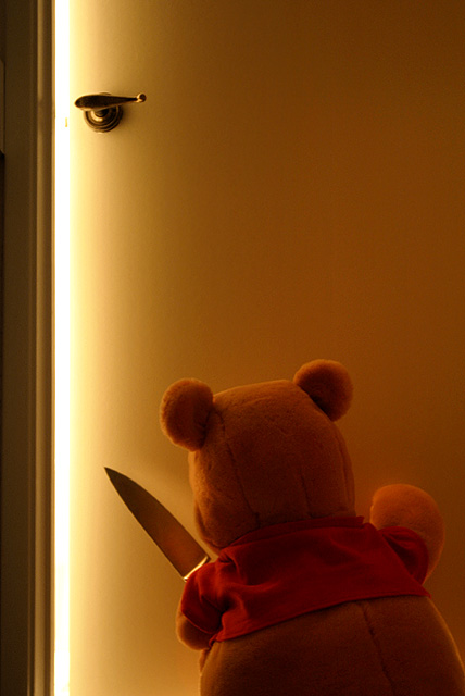 Tired of eating honey...