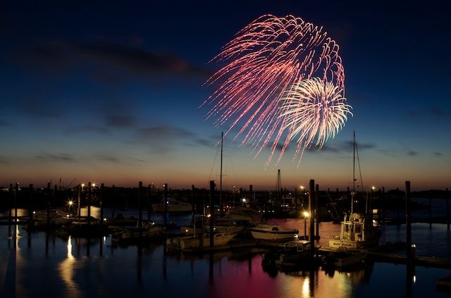 Bandon Harbor Annual Fireworks Display