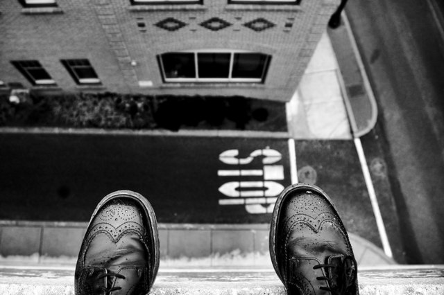 5 stories down