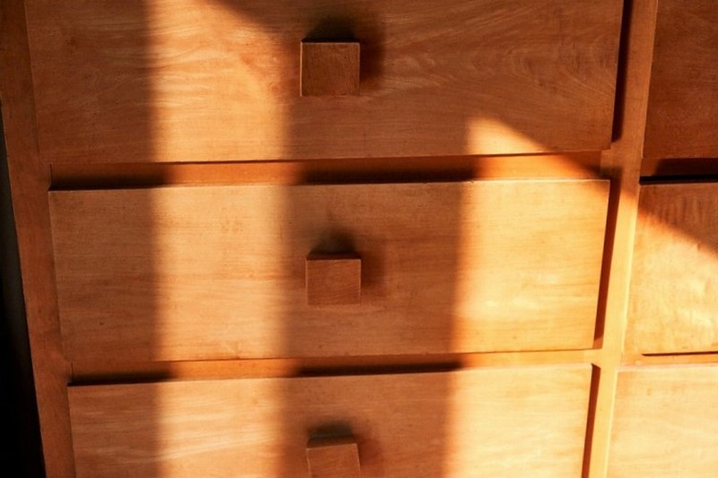 Square maple handles