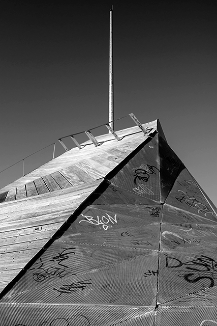 Graffiti mountain