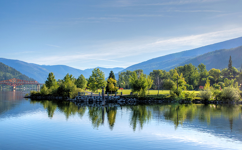 Lakeside park.